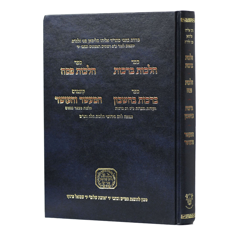 Hilchot Berachot - Hilchot Pesach - Breichot B'Cheshbon - Mani